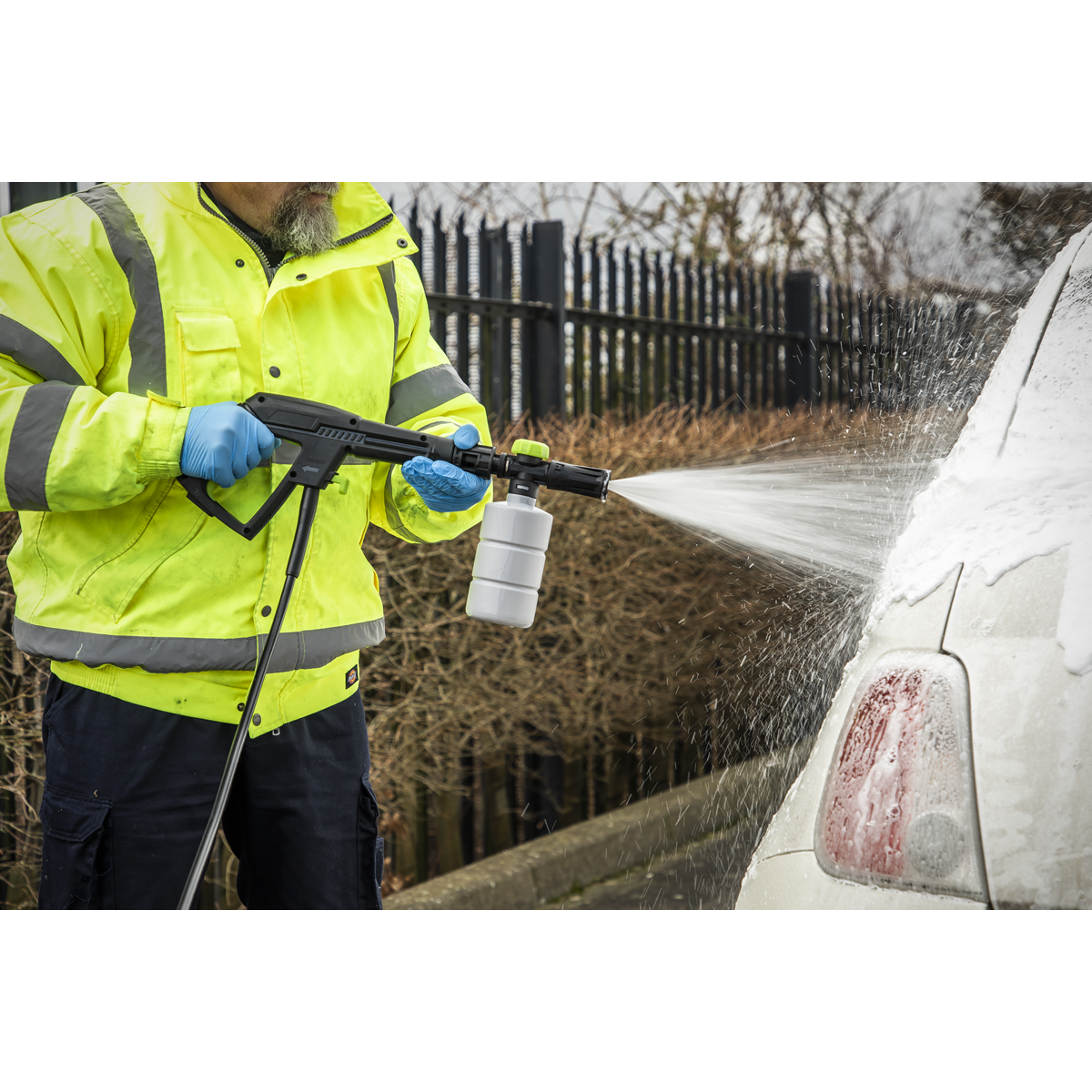 Sealey Pressure Washer with TSS & Rotablast® Nozzle 130bar 1600W/230V PW1860 - BostonPlates Autocare Centre