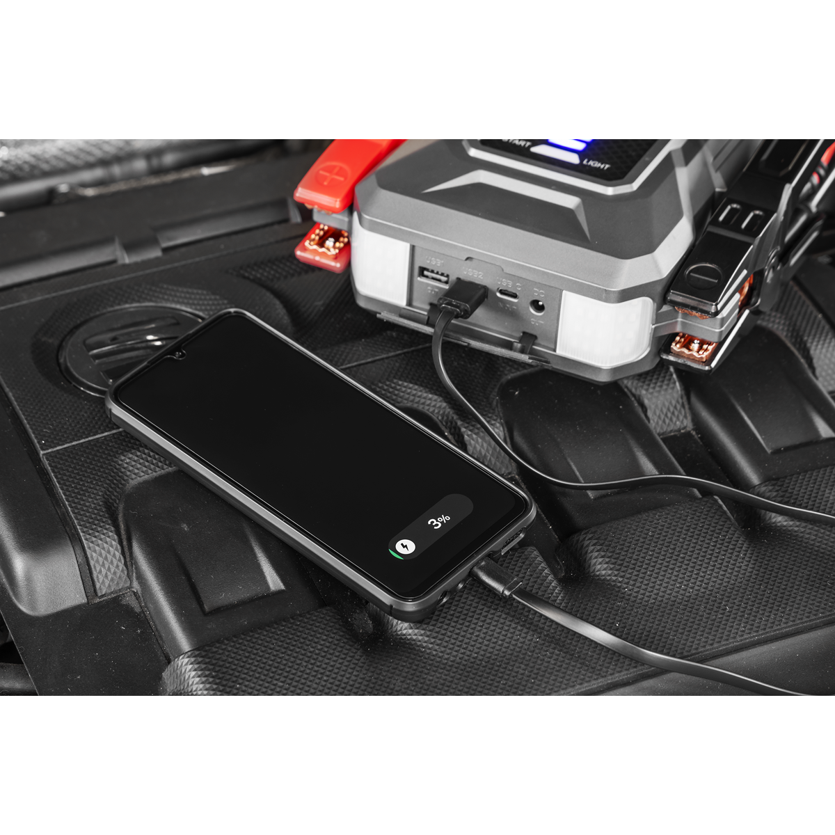 Sealey RoadStart® 12V Jump Starter Power Pack 4000A RS4000