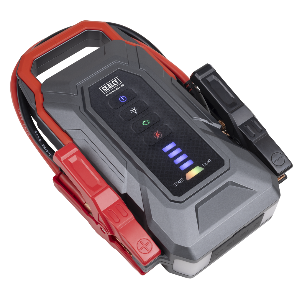 Sealey RoadStart® 12V Jump Starter Power Pack 4000A RS4000