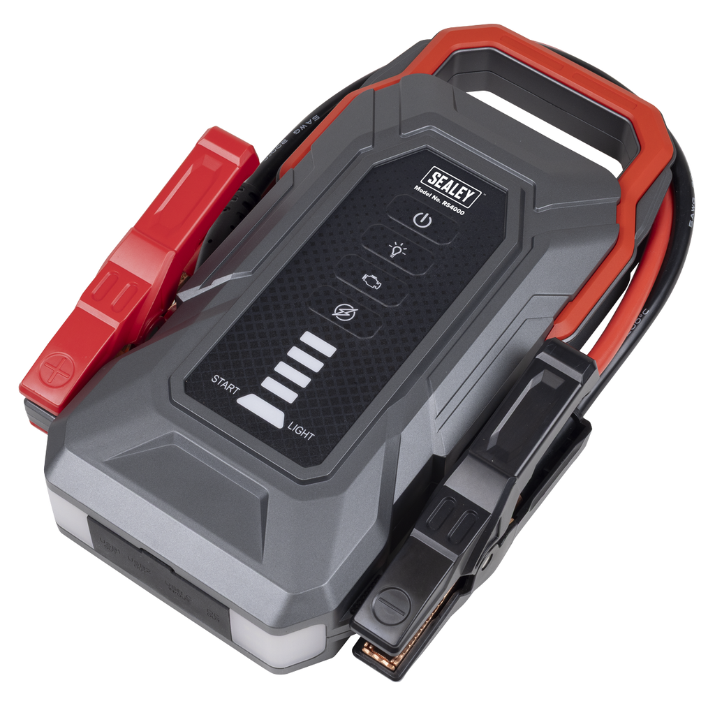 Sealey RoadStart® 12V Jump Starter Power Pack 4000A RS4000