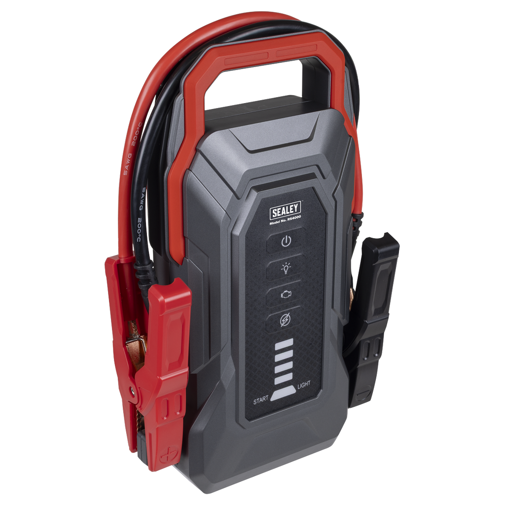 Sealey RoadStart® 12V Jump Starter Power Pack 4000A RS4000