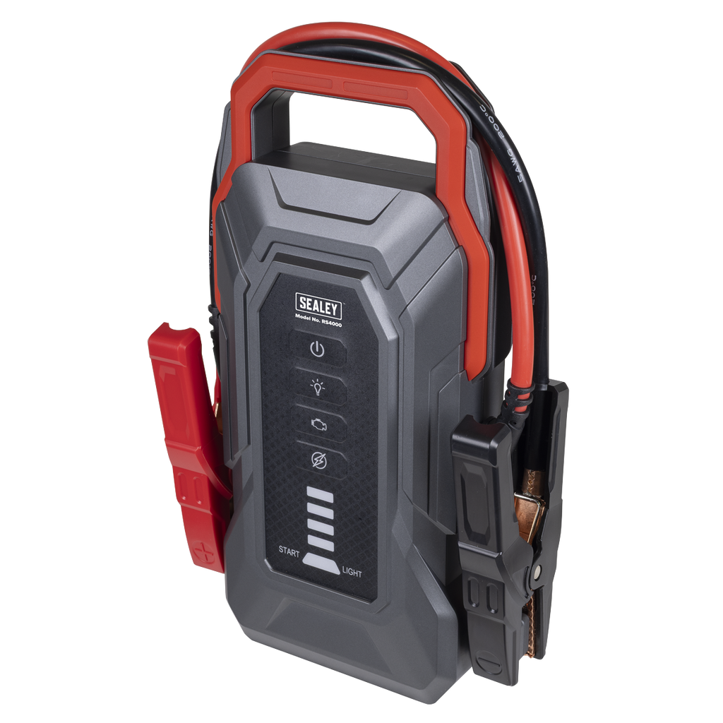 Sealey RoadStart® 12V Jump Starter Power Pack 4000A RS4000