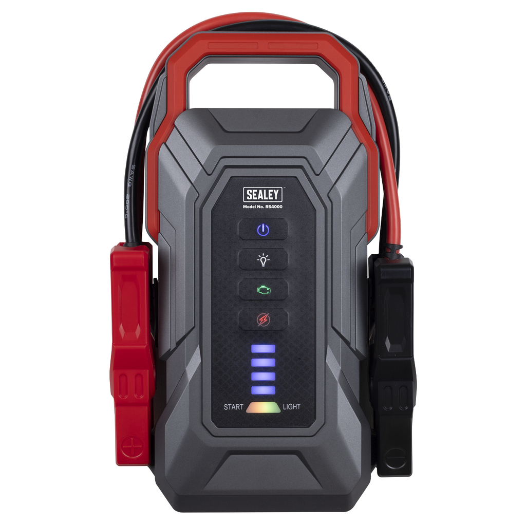 Sealey RoadStart® 12V Jump Starter Power Pack 4000A RS4000