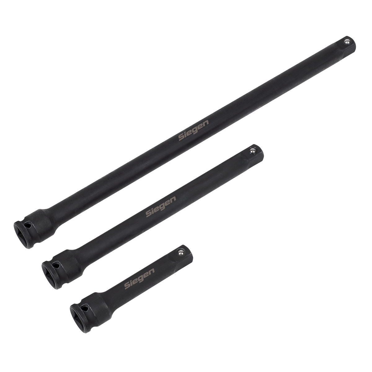 Siegen Impact Extension Bar Set 3/8"Sq Drive 3pc S01321 - BostonPlates Autocare Centre