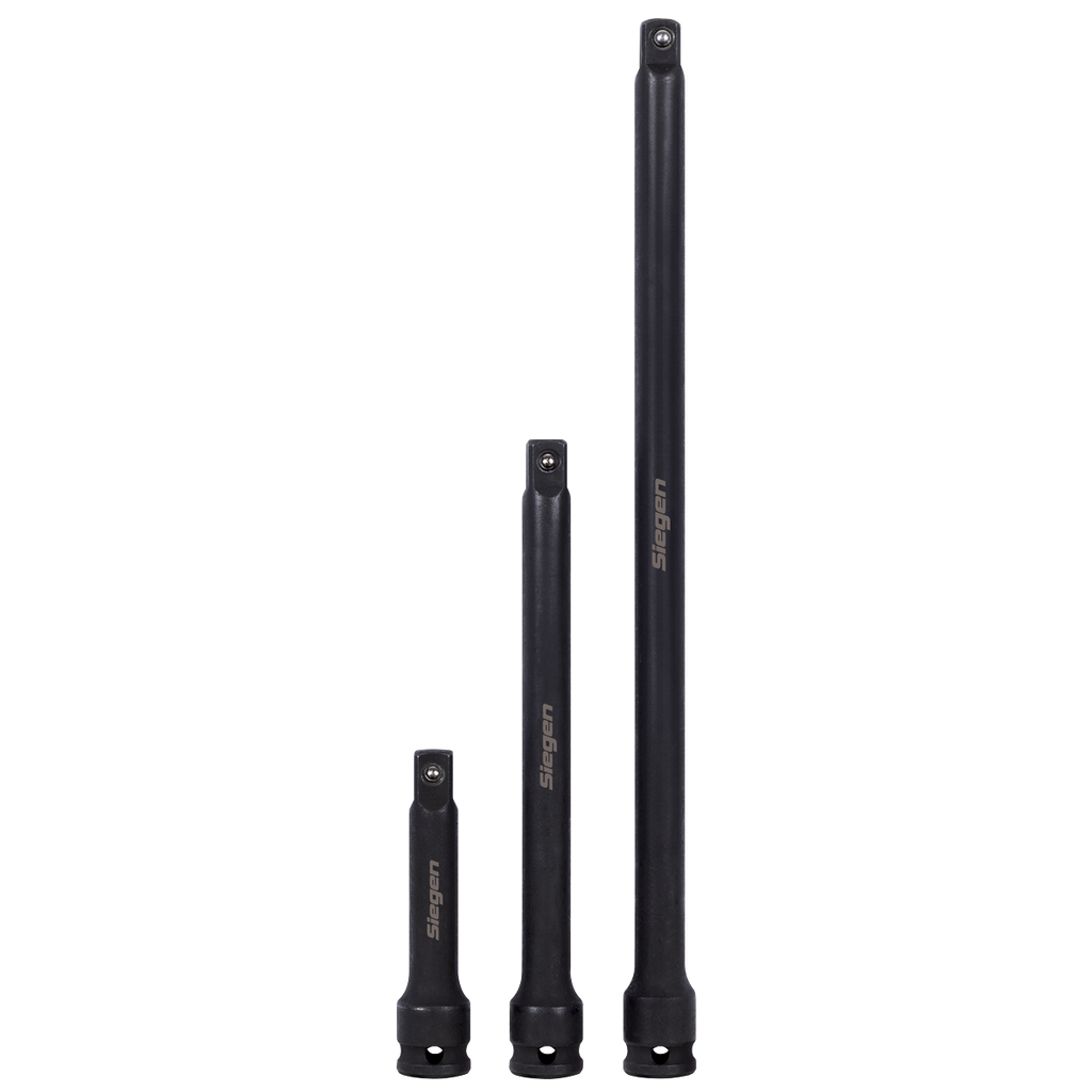 Siegen Impact Extension Bar Set 3/8"Sq Drive 3pc S01321 - BostonPlates Autocare Centre