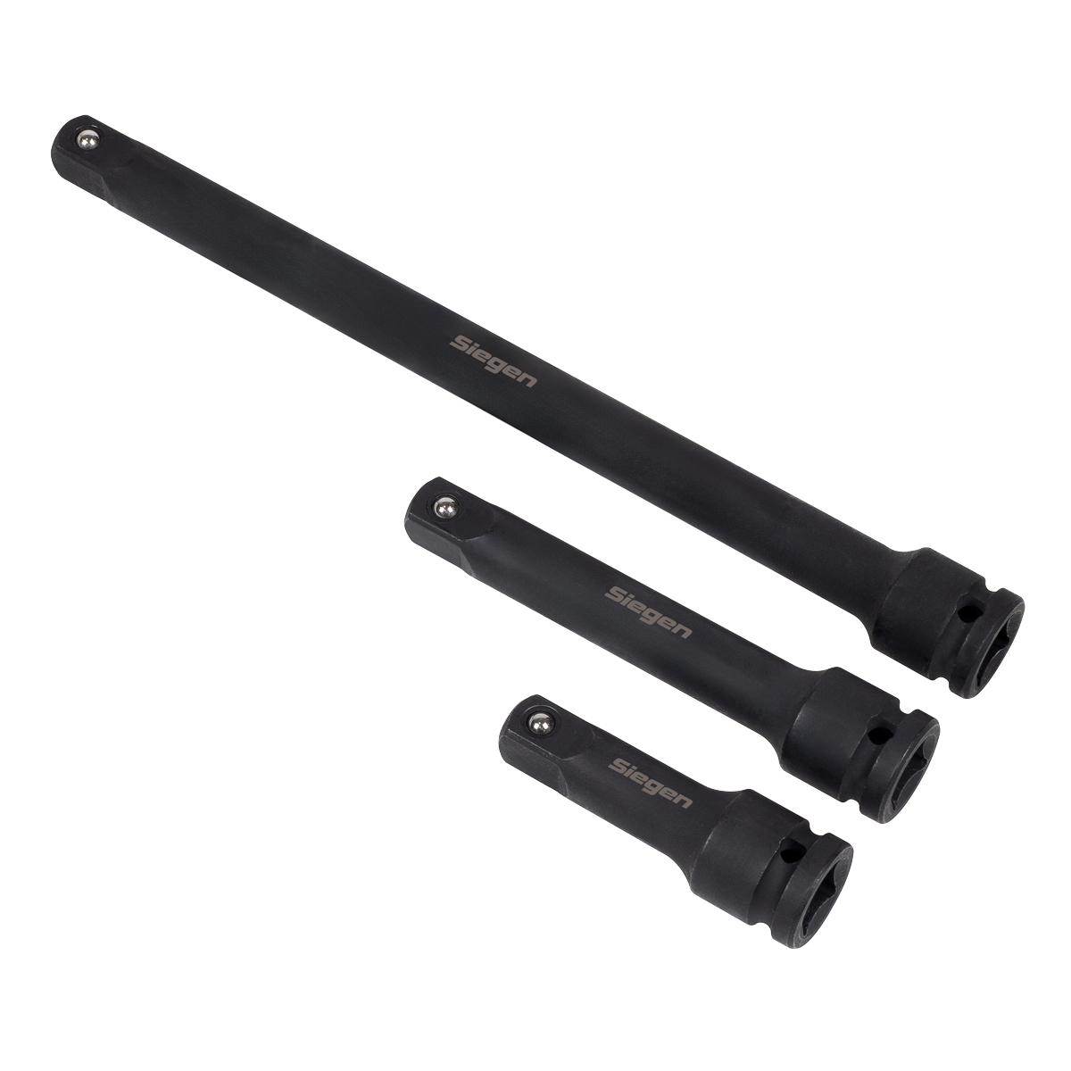 Siegen Impact Extension Bar Set 1/2"Sq Drive 3pc S01322 - BostonPlates Autocare Centre