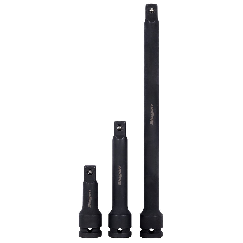 Siegen Impact Extension Bar Set 1/2"Sq Drive 3pc S01322 - BostonPlates Autocare Centre