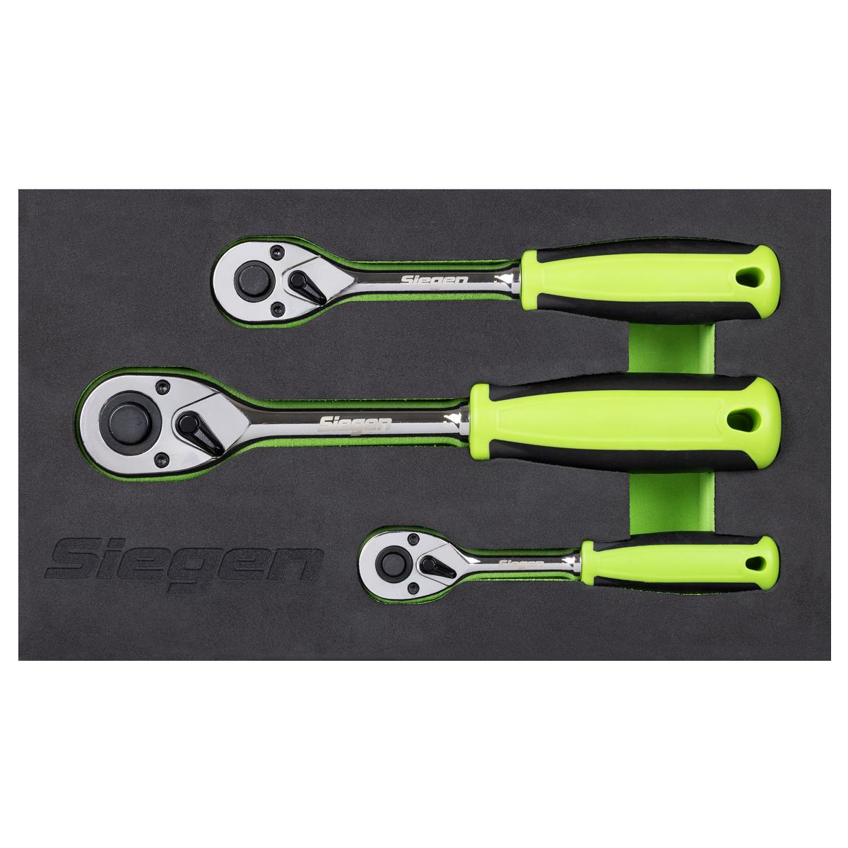 Siegen Ratchet Wrench Set 3pc S01331