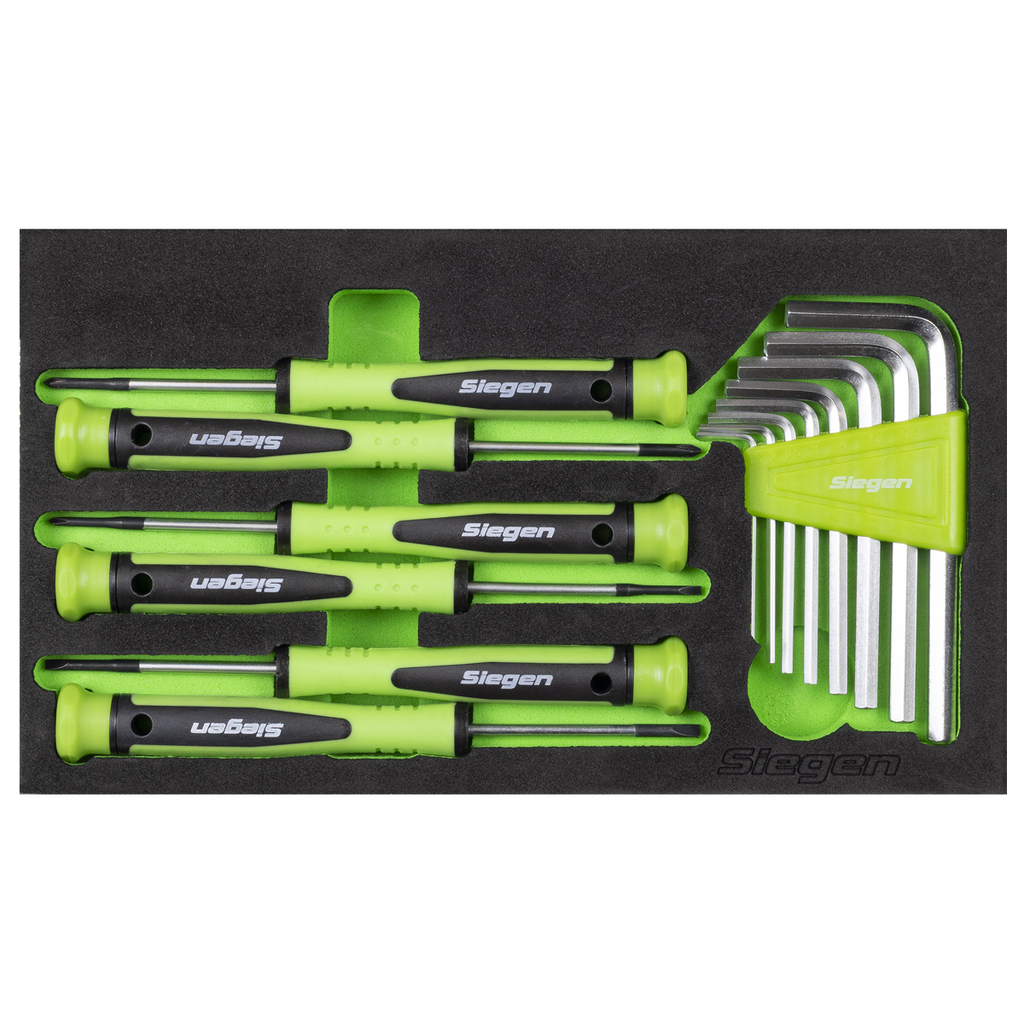 Siegen Mini Toolbox 2 Drawer with 111pc Tool Kit S01335 3