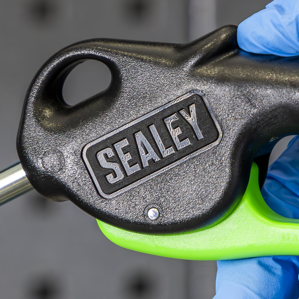 Sealey Air Blow Gun with Angled Lance 280 x 8mm 1/4"BSP Air Inlet SA9231