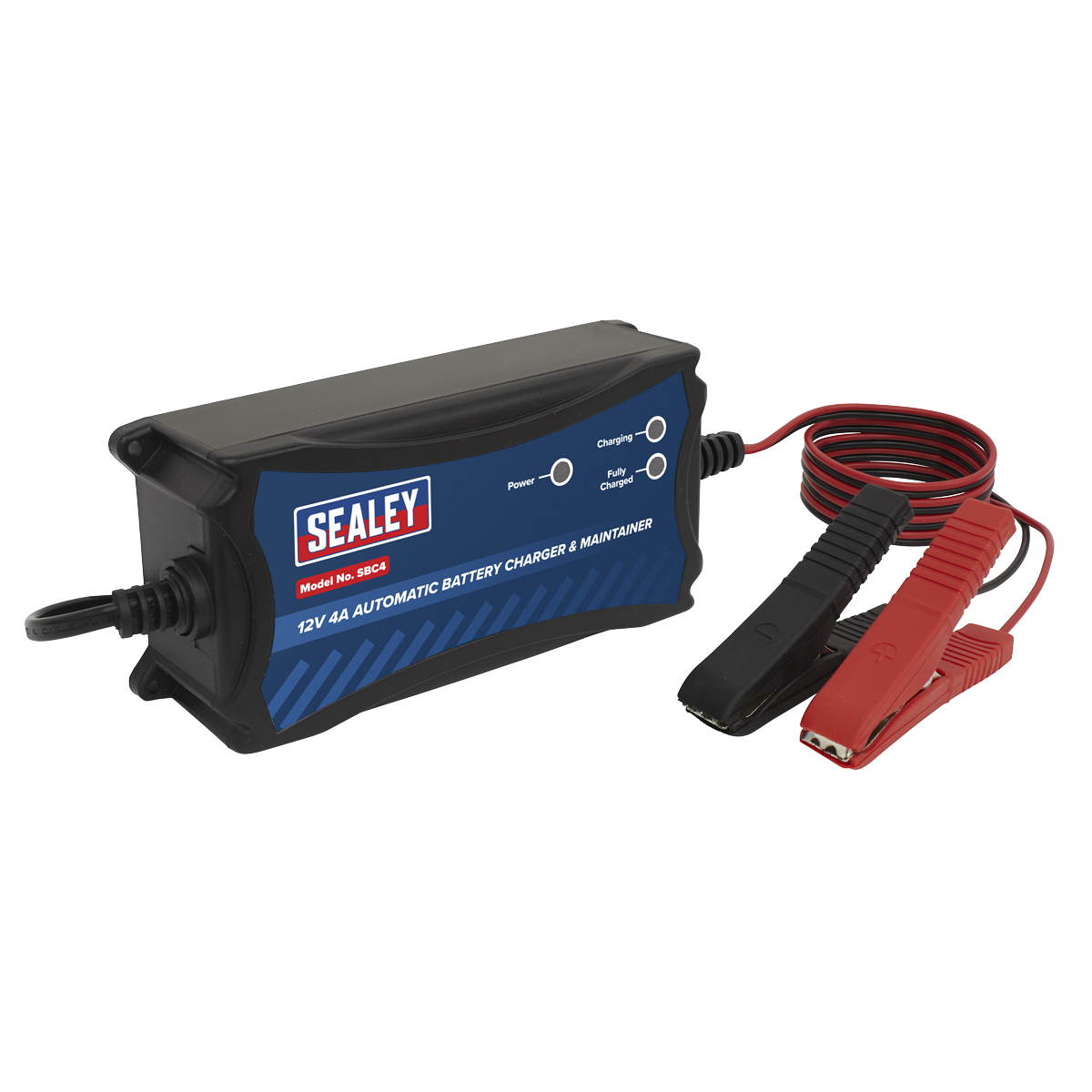 Sealey 12V Fully Automatic Battery Maintainer/Charger 4A SBC4
