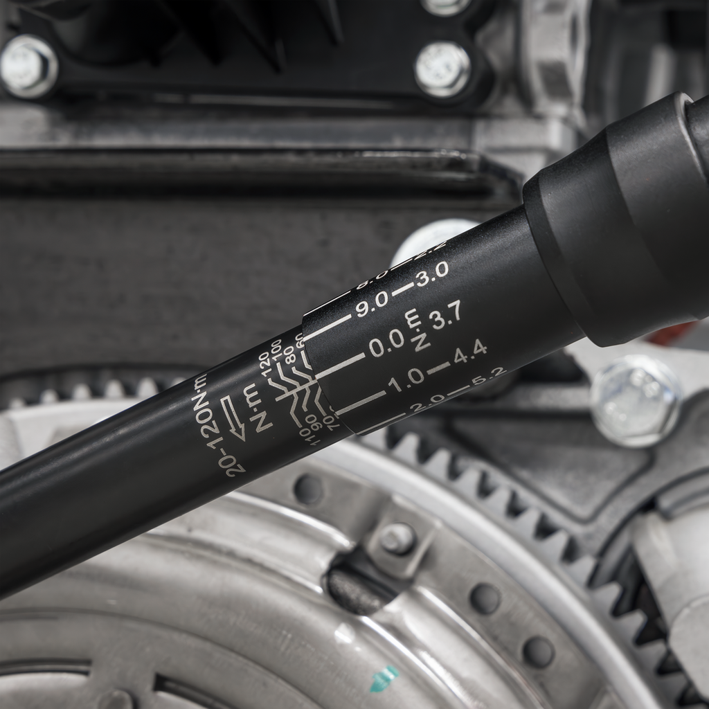 Sealey Torque Wrench Micrometer 3/8"Sq Drive Calibrated 20-120Nm - Premier Black STW903B - BostonPlates Autocare Centre