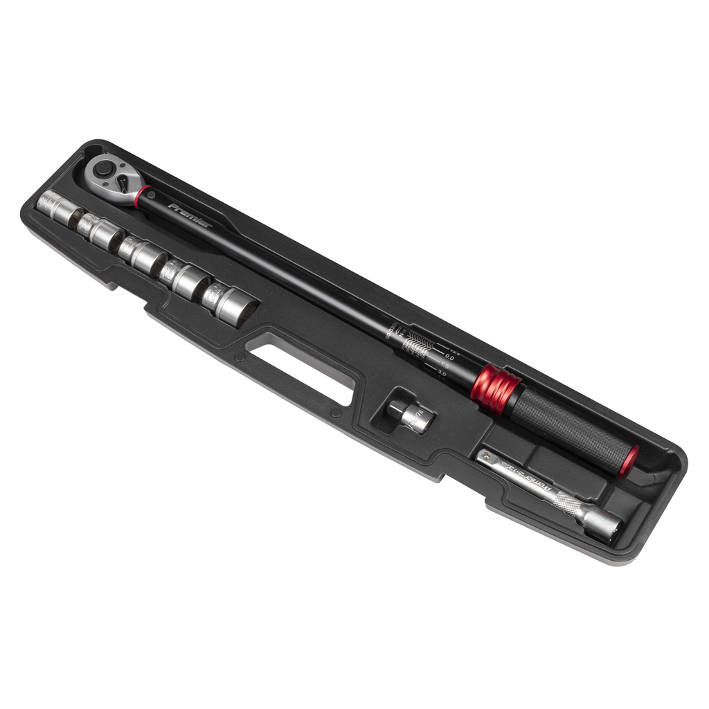 Sealey Premier Black Torque Wrench Set 1/2"Sq Drive 60-330Nm 8pc STW915B
