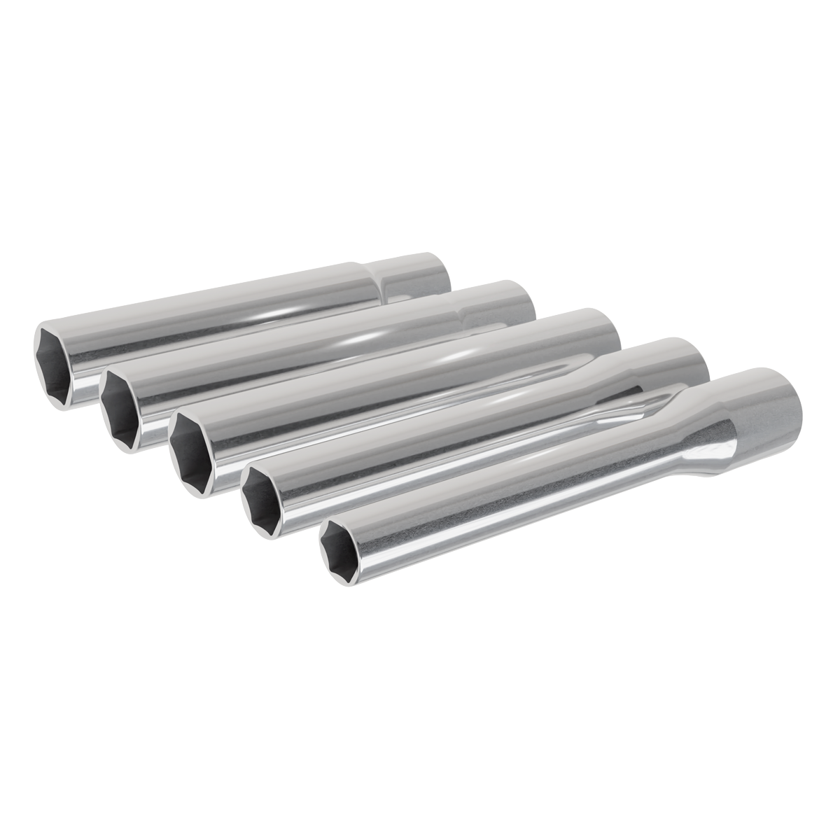 Sealey Extra-Deep Socket Set 3/8"Sq Drive 5pc SX814