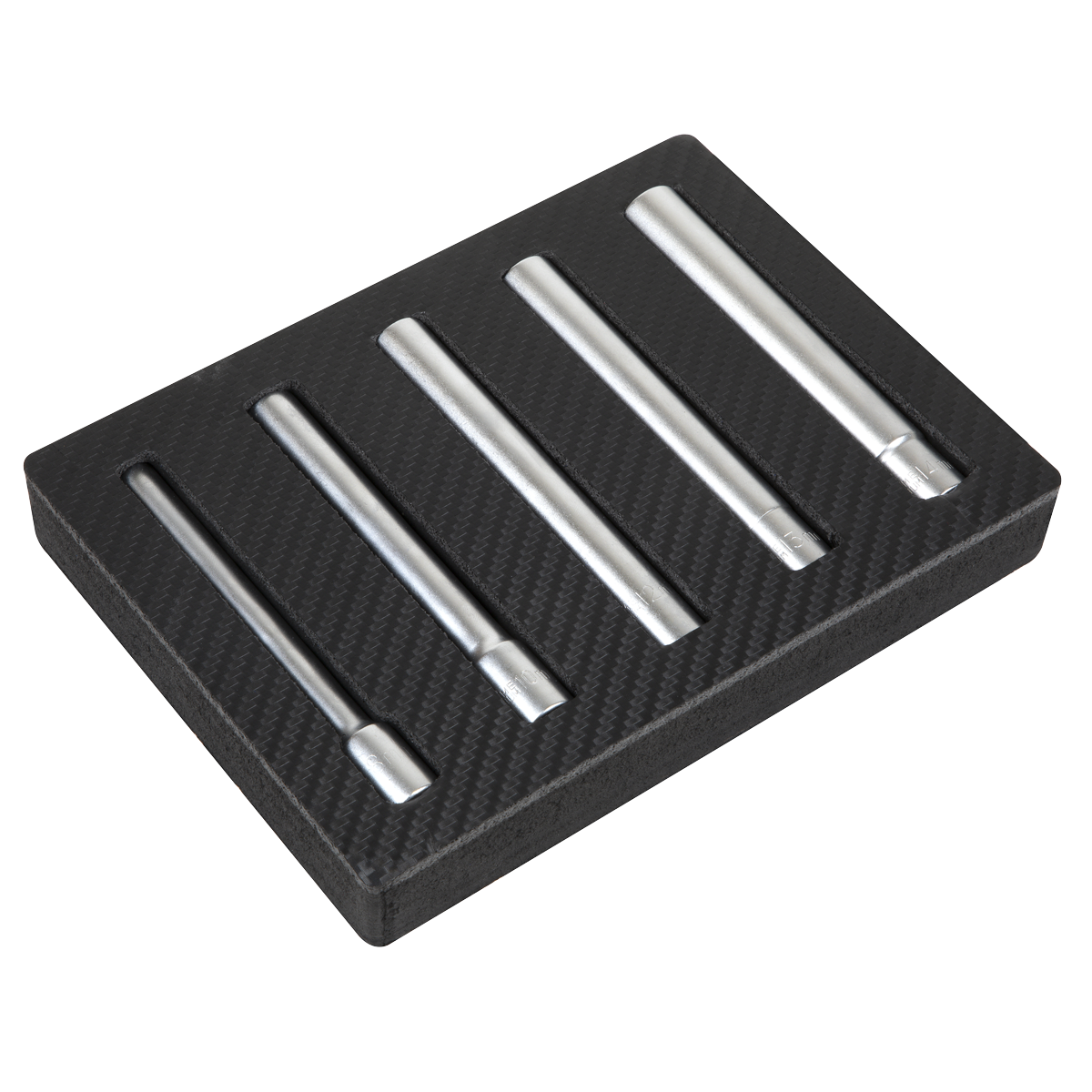 Sealey Extra-Deep Socket Set 3/8"Sq Drive 5pc SX814