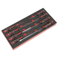 Sealey Premier Screwdriver Set with Tool Tray 8pc TBT53