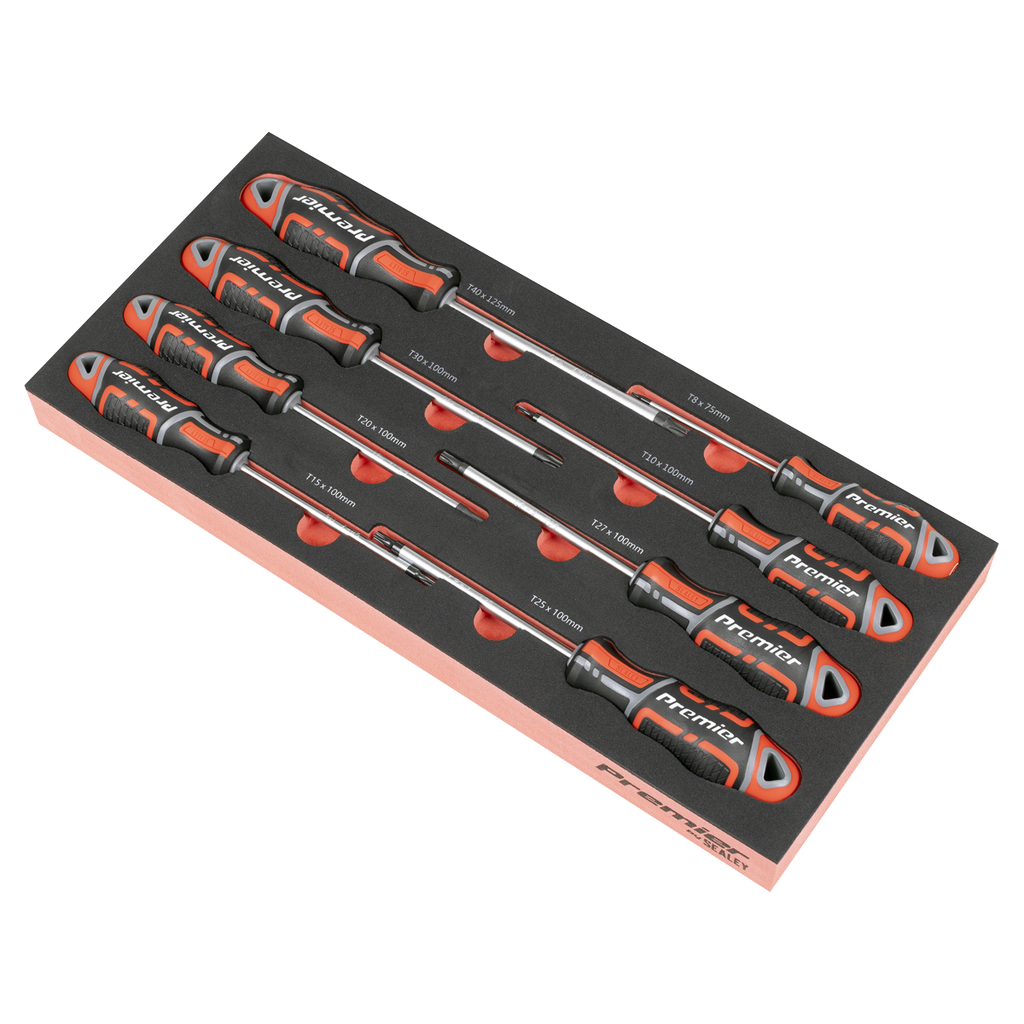 Sealey Premier TRX-Star* Screwdriver Set with Tool Tray 8pc TBT55 (Copy)