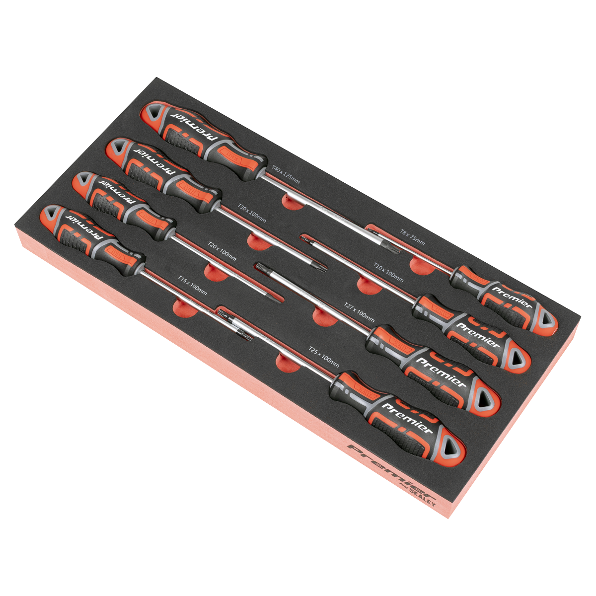 Sealey Premier TRX-Star* Screwdriver Set with Tool Tray 8pc TBT55 (Copy)