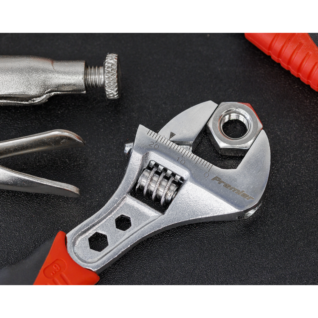 Sealey Premier Locking Pliers & Adjustable Wrench Set with Tool Tray 4pc TBT59