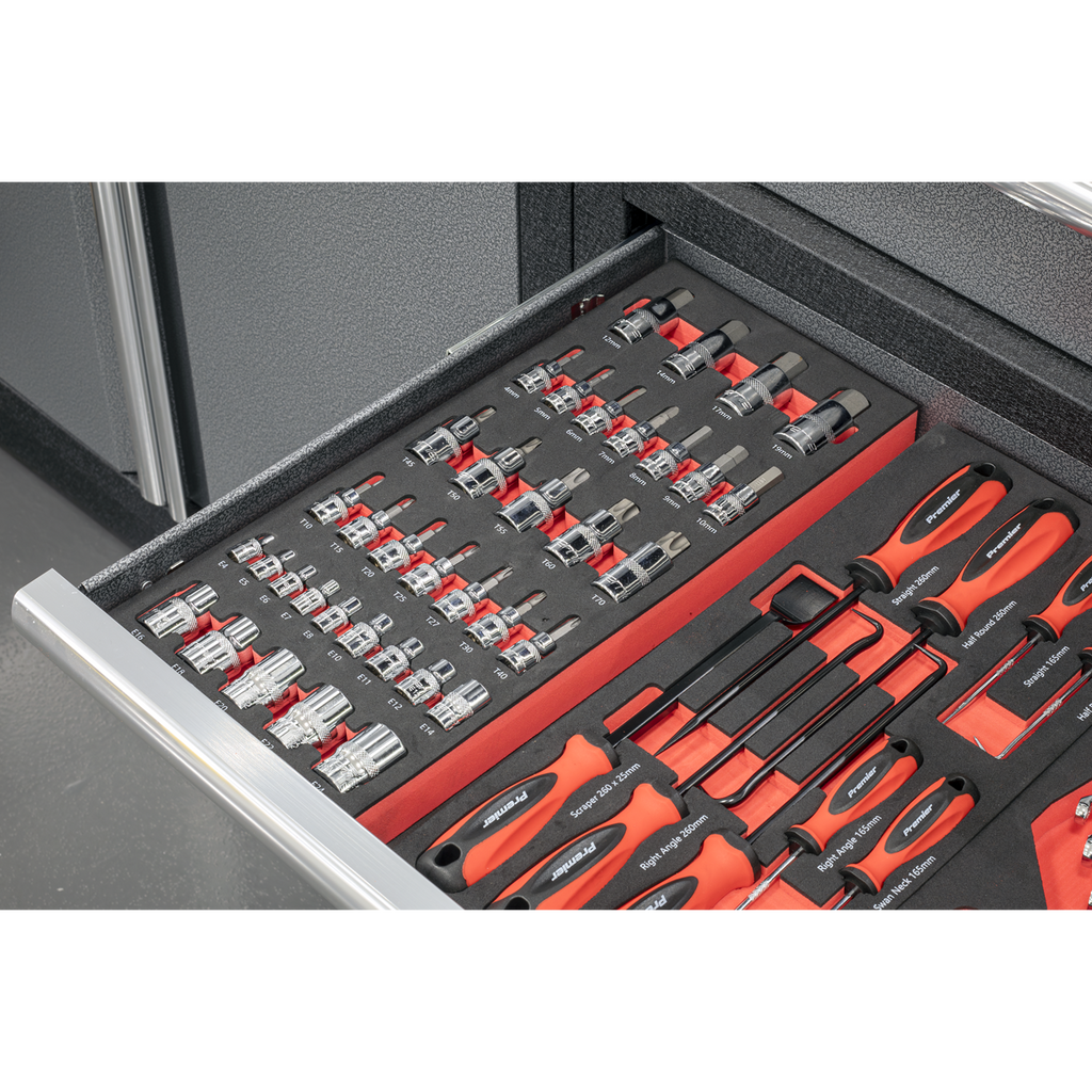 Sealey Premier Socket Bit Set with Tool Tray 37pc TBT61