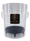 Eight Motorcare 16 Litre Car Detailing Bucket with Grit Guard