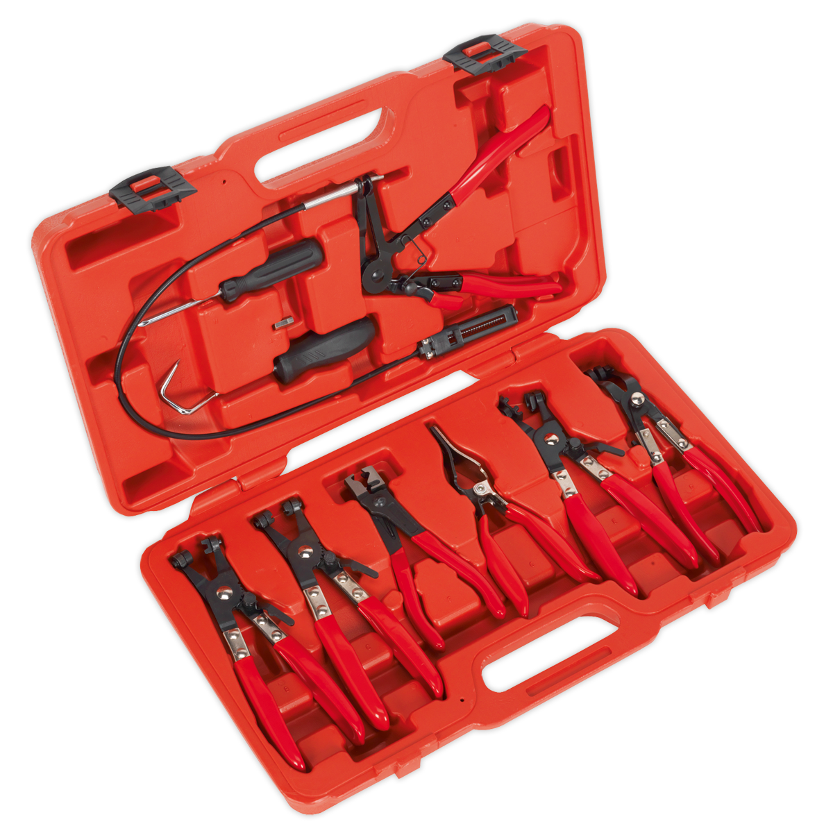Sealey Hose Clip Removal Tool Set 9pc VS1662