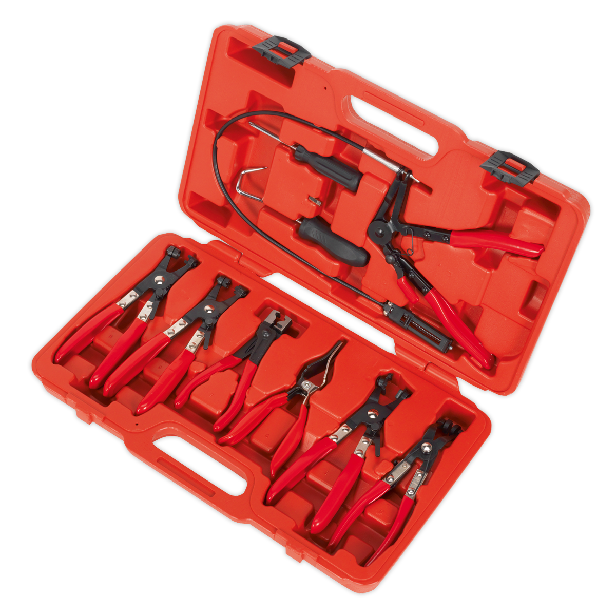 Sealey Hose Clip Removal Tool Set 9pc VS1662
