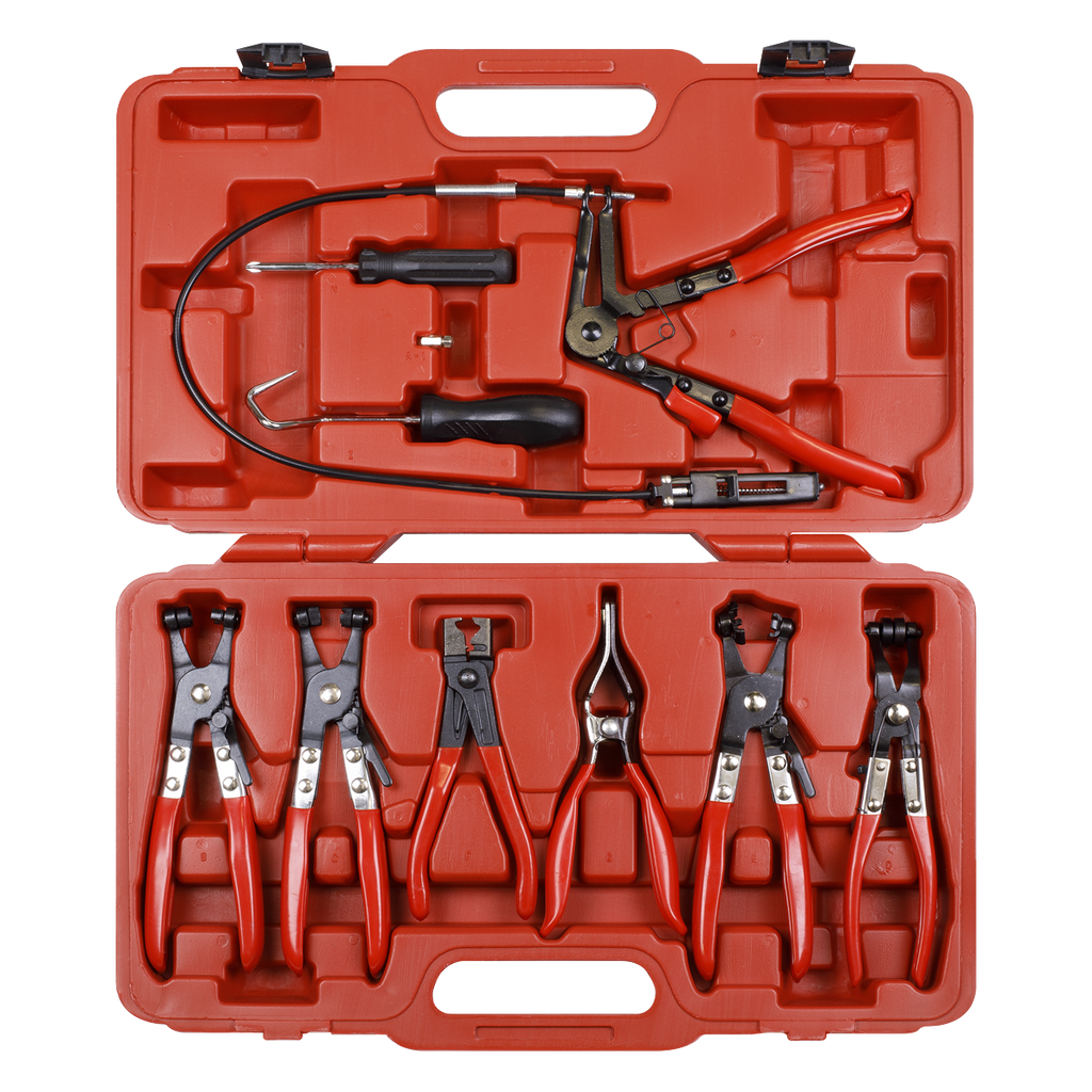 Sealey Hose Clip Removal Tool Set 9pc VS1662