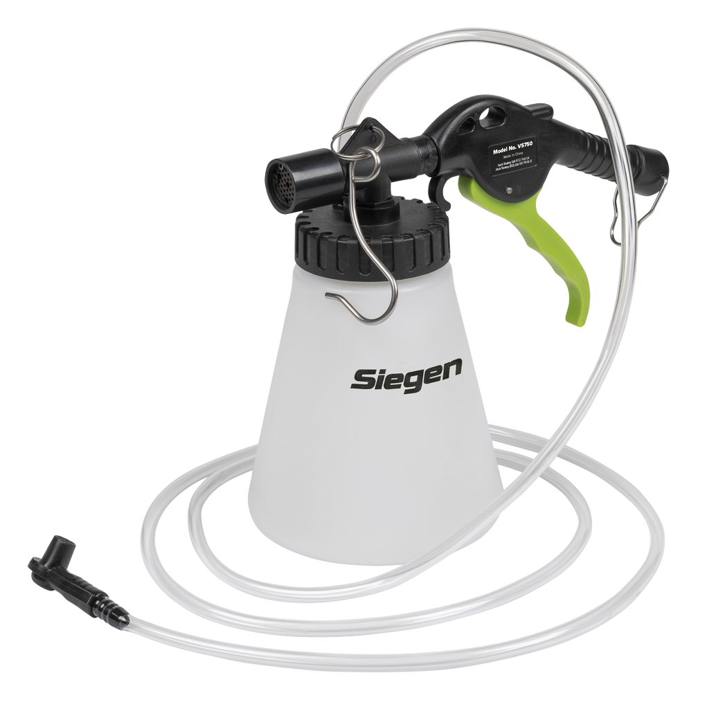 Sealey Siegen Pneumatic Vacuum Brake & Clutch Bleeder 750ml VS750