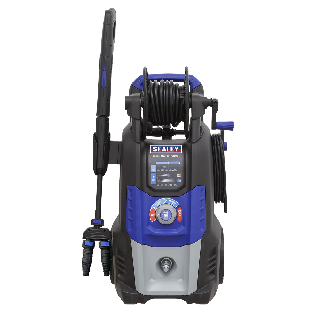 Twin Pump Pressure Washer with TSS & Rotablast® Nozzle 150bar 2500W/230V PWTF220 - BostonPlates Autocare Centre