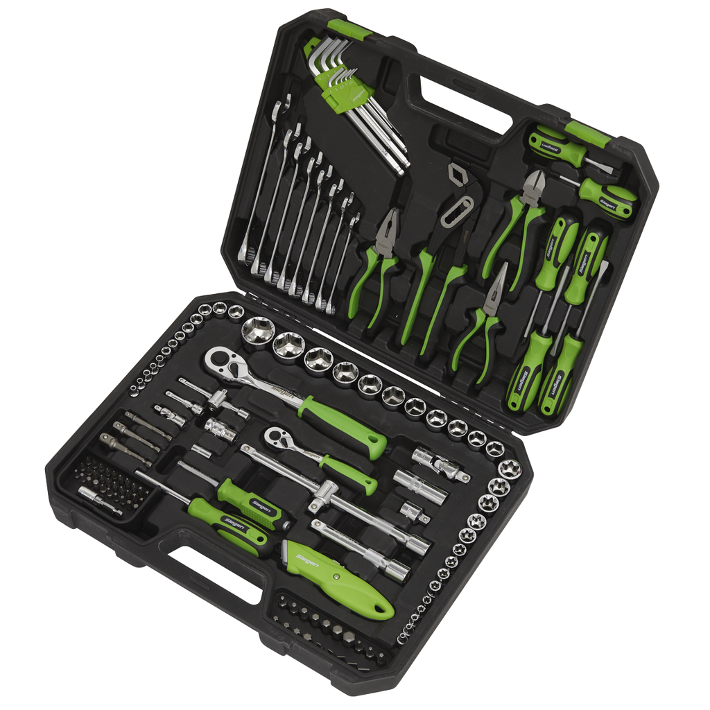 Siegen Mechanic's Tool Kit 135pc S01214 - BostonPlates Autocare Centre