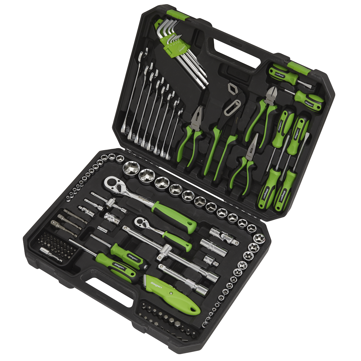 Siegen Mechanic's Tool Kit 135pc S01214 - BostonPlates Autocare Centre