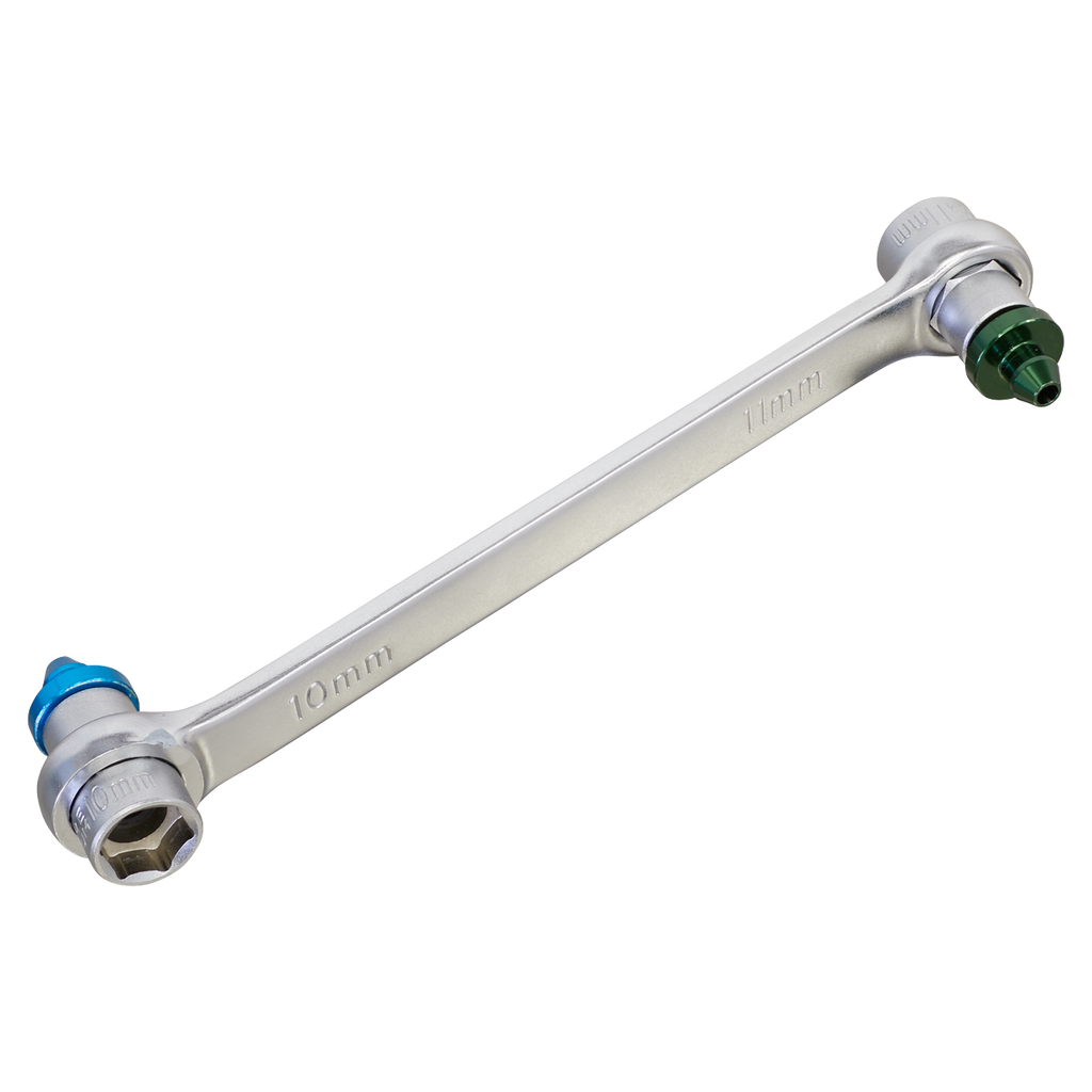 Sealey Double End Brake Bleeder Spanner 10 x 11mm VS4512 - BostonPlates Autocare Centre