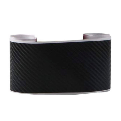 Car Rear Bumper Sill Body Guard Protector Carbon Fibre Effect Trim Strip Cover - BostonPlates Autocare Centre