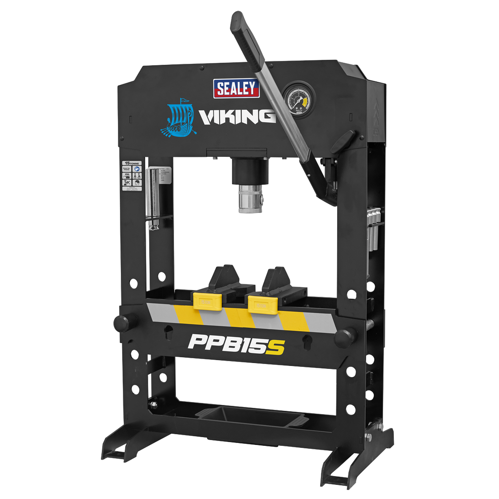 Viking Bench Type Hydraulic Press 15 Tonne PPB15S - BostonPlates Autocare Centre