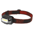 Sealey Rechargeable Head Torch with Auto-Sensor 8W COB LED HT08R - BostonPlates Autocare Centre