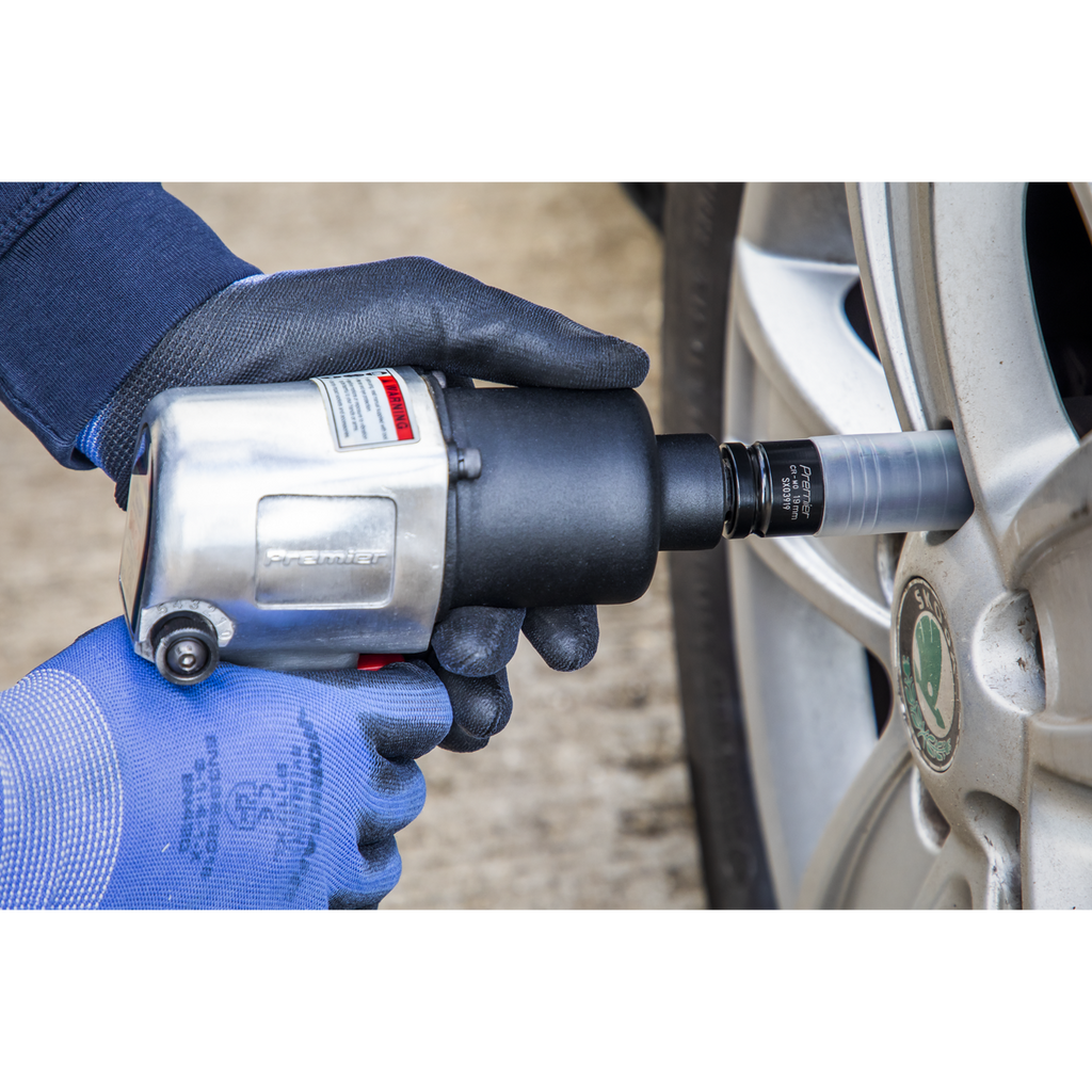Premier Alloy Wheel Ultra-Power Impact Socket Set 1/2"Sq Drive 3pc SX039 - BostonPlates Autocare Centre