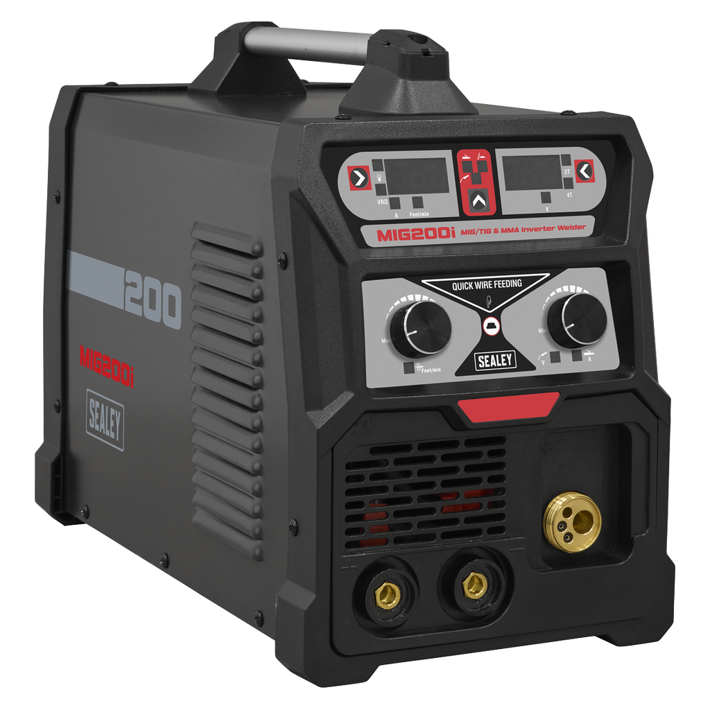 Sealey MIG/TIG & MMA (ARC/STICK) Inverter Welder 200A MIG200i (Copy)