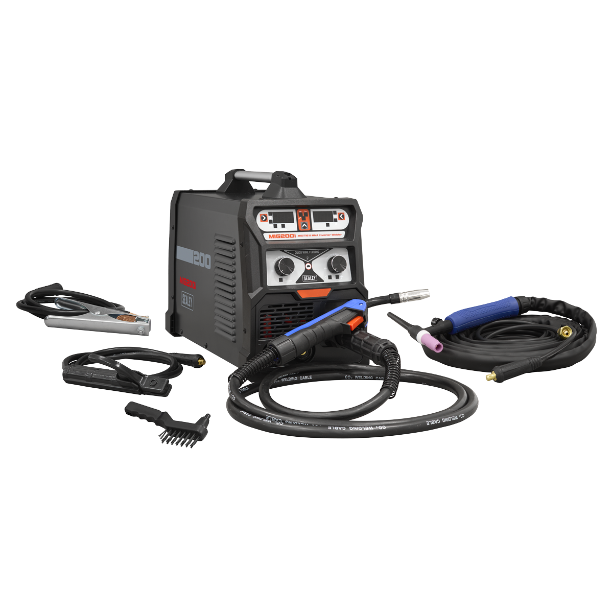 Sealey MIG/TIG & MMA (ARC/STICK) Inverter Welder 200A MIG200i (Copy)