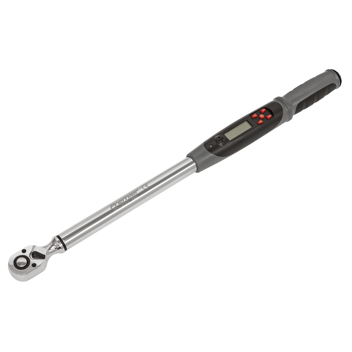 Sealey Premier Digital Torque Wrench with Angle Function 1/2"Sq Drive 20-200Nm STW306 - BostonPlates Autocare Centre
