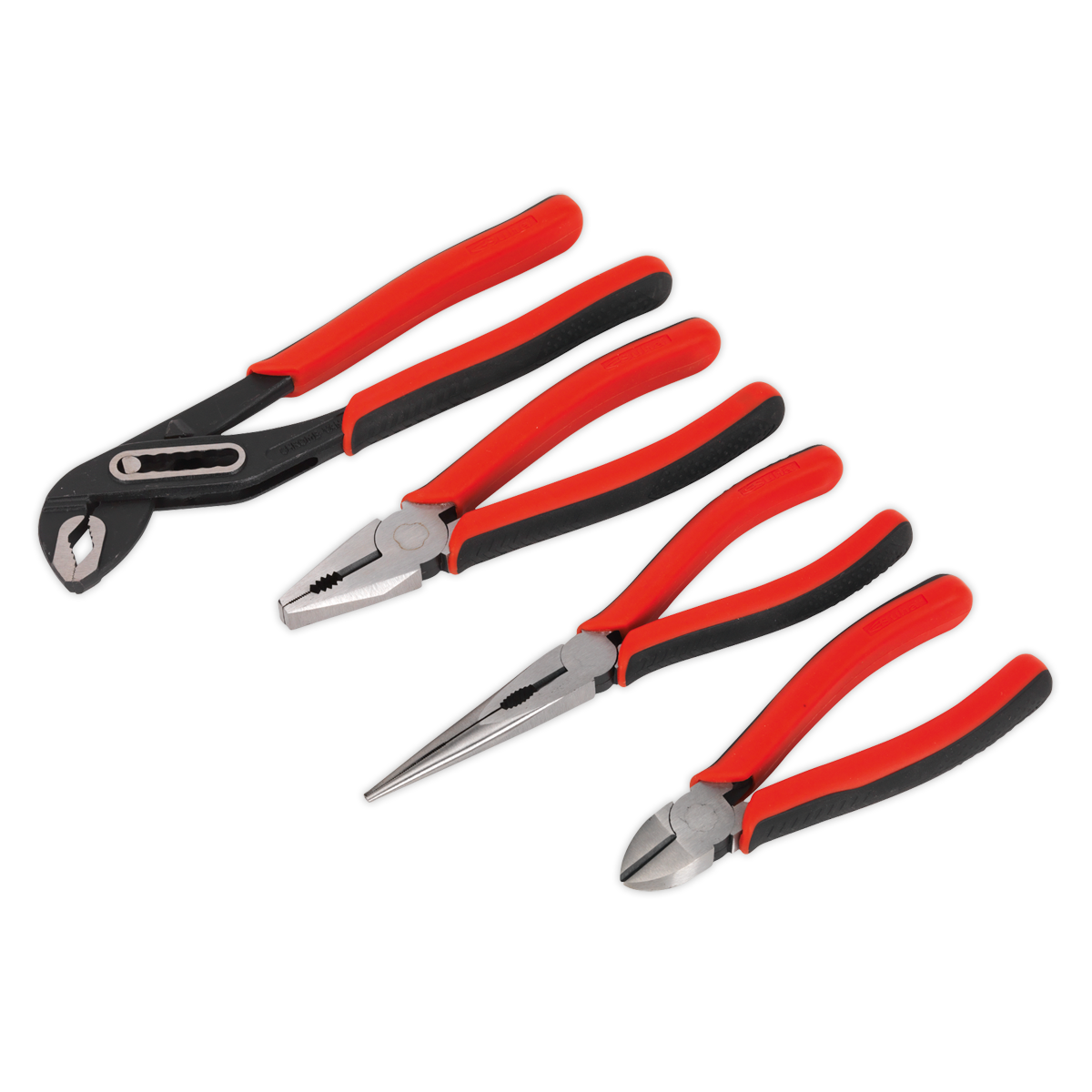 Sealey Premier Pliers Set 4pc AK8579 - BostonPlates Autocare Centre