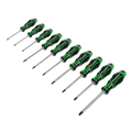 Sealey Premier GripMAX® TRX-Star* Screwdriver Set 10pc - Hi-Vis Green AK4324HV - BostonPlates Autocare Centre