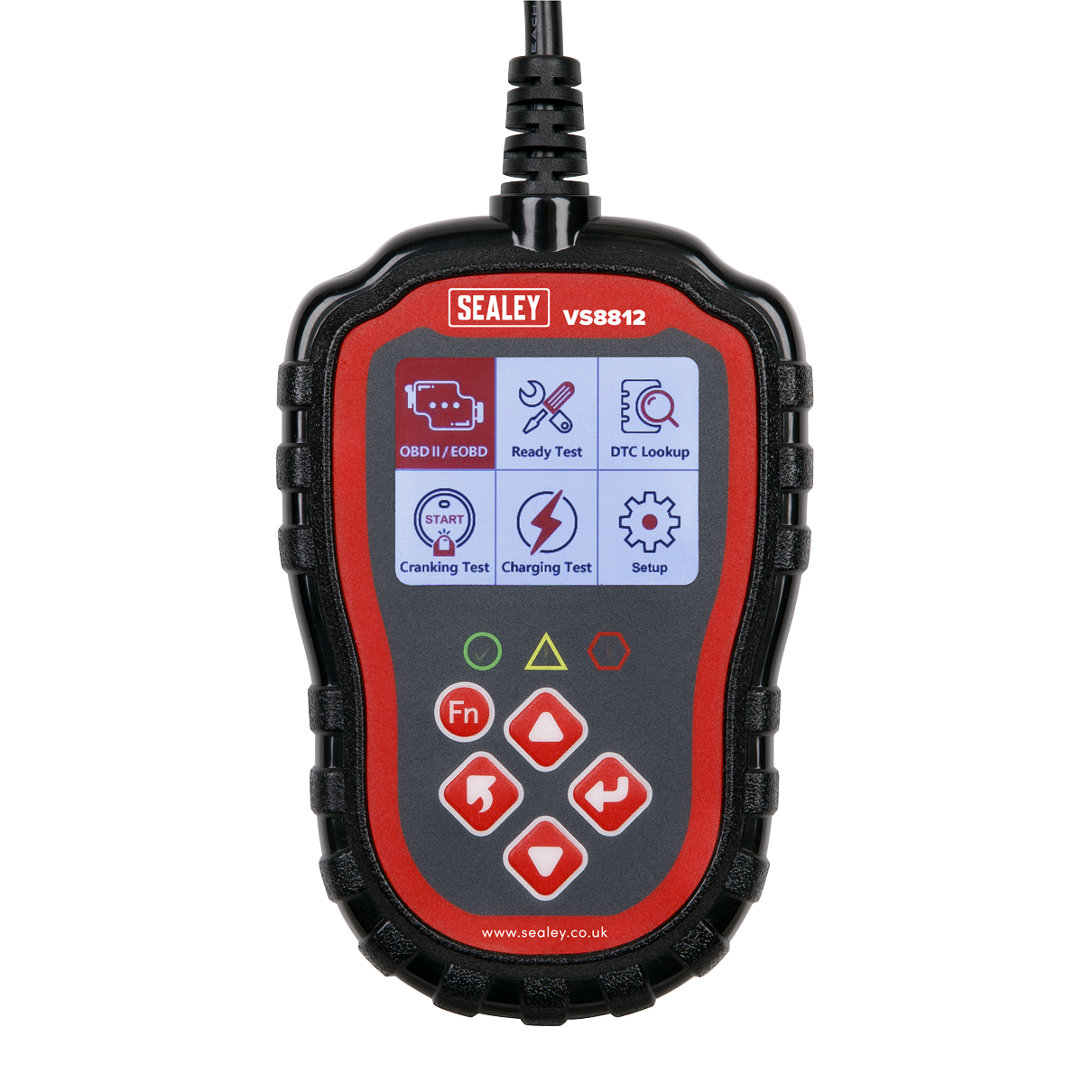 Sealey EOBD Code Reader Live Data VS8812 - BostonPlates Autocare Centre