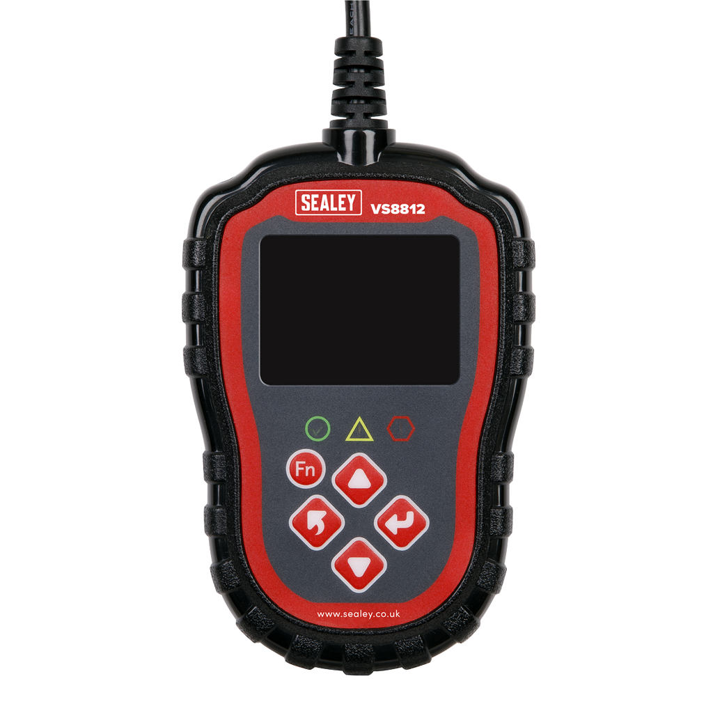 Sealey EOBD Code Reader Live Data VS8812 - BostonPlates Autocare Centre