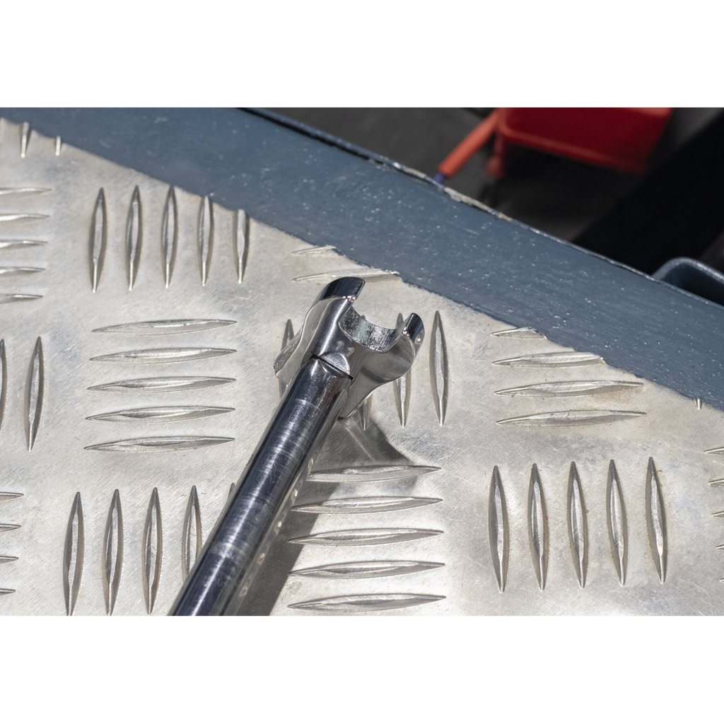 Siegen Crow's Foot Open-End Spanner Set 3/8"Sq Drive 10pc S0866 - BostonPlates Autocare Centre