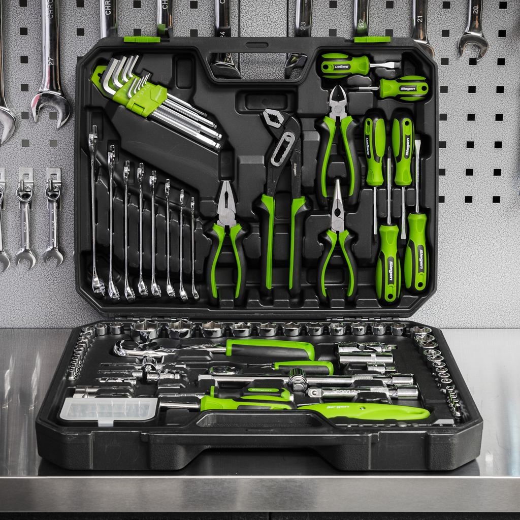 Siegen Mechanic's Tool Kit 135pc S01214 - BostonPlates Autocare Centre