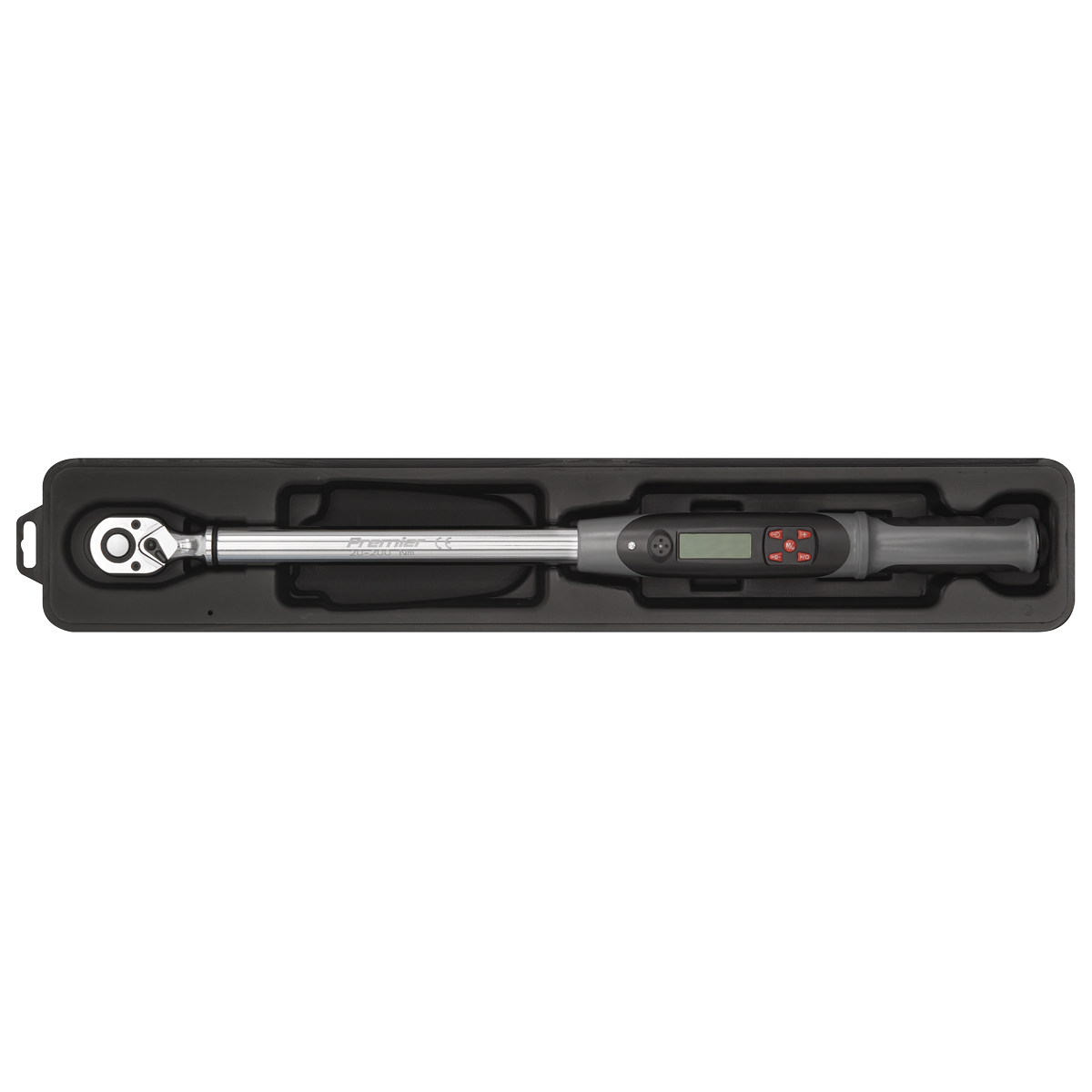 Sealey Premier Digital Torque Wrench with Angle Function 1/2"Sq Drive 20-200Nm STW306 - BostonPlates Autocare Centre