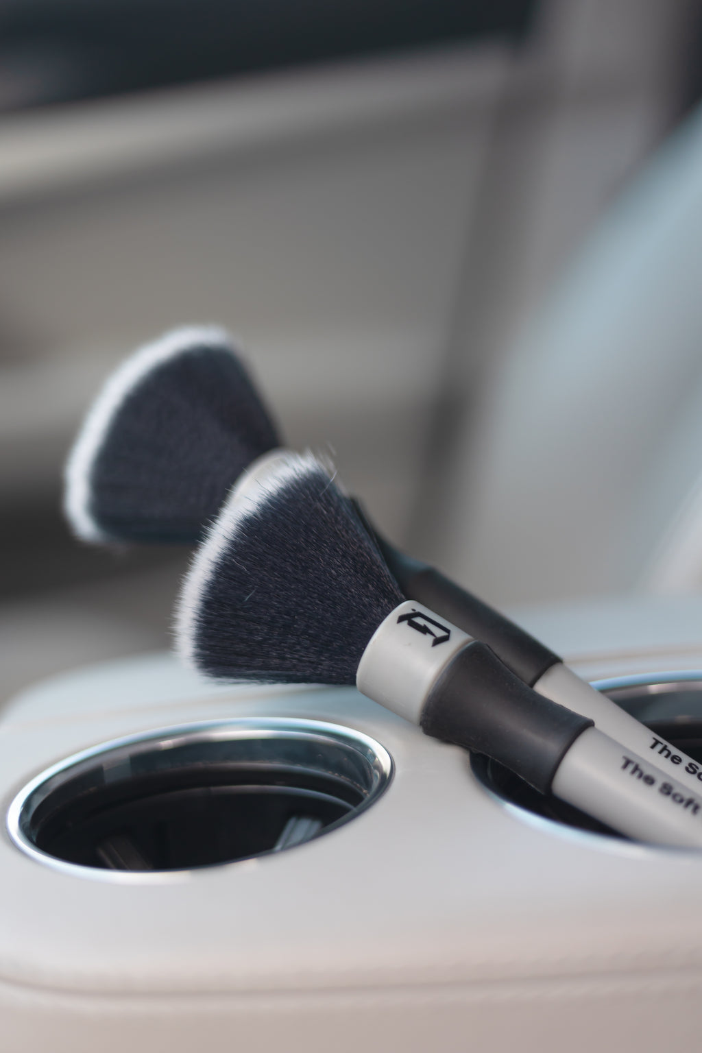 Duel Soft Detailing Brush 2 Pack - BostonPlates Autocare Centre
