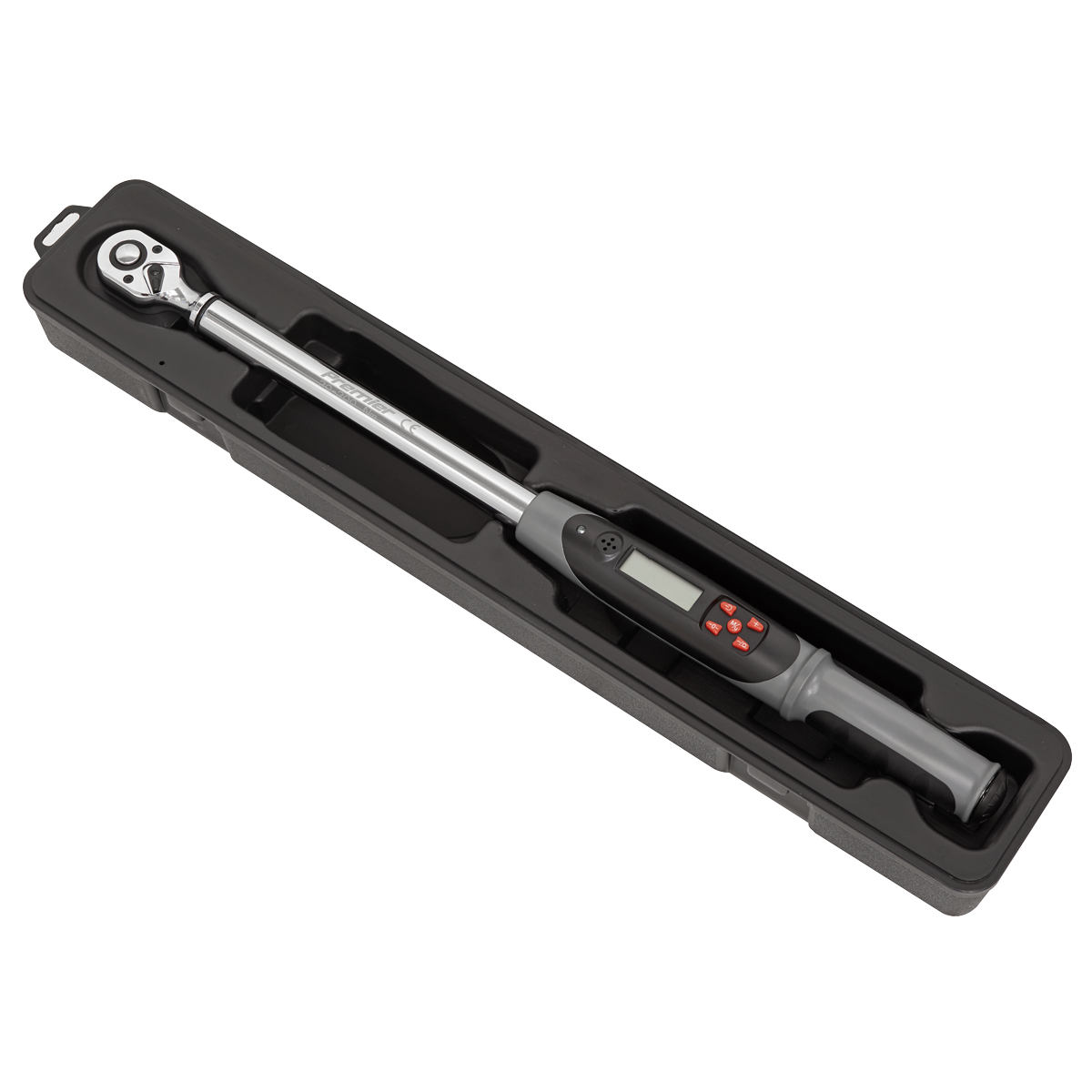 Sealey Premier Digital Torque Wrench with Angle Function 1/2"Sq Drive 20-200Nm STW306 - BostonPlates Autocare Centre