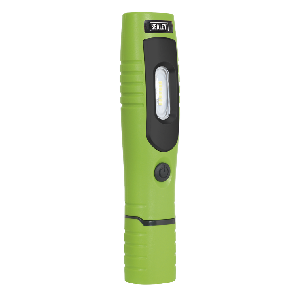 Sealey Rechargeable 360° Inspection Light 4W & 3W SMD LED - Yellow LED3602Y - BostonPlates Autocare Centre